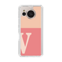 Slim Protection Case［ Original - initial two tone - V pink ］