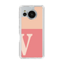Slim Protection Case［ Original - initial two tone - V pink ］