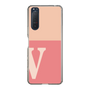 Slim Protection Case［ Original - initial two tone - V pink ］