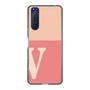 Slim Protection Case［ Original - initial two tone - V pink ］