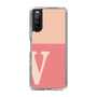 Slim Protection Case［ Original - initial two tone - V pink ］