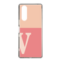 Slim Protection Case［ Original - initial two tone - V pink ］