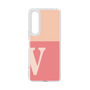 Slim Protection Case［ Original - initial two tone - V pink ］