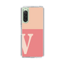 Slim Protection Case［ Original - initial two tone - V pink ］
