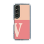 Slim Protection Case［ Original - initial two tone - V pink ］