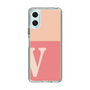 Slim Protection Case［ Original - initial two tone - V pink ］