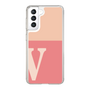 Slim Protection Case［ Original - initial two tone - V pink ］