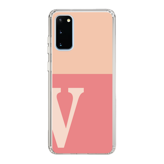 Slim Protection Case［ Original - initial two tone - V pink ］