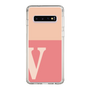 Slim Protection Case［ Original - initial two tone - V pink ］