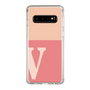 Slim Protection Case［ Original - initial two tone - V pink ］