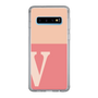 Slim Protection Case［ Original - initial two tone - V pink ］