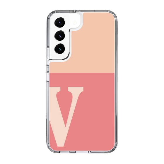 Slim Protection Case［ Original - initial two tone - V pink ］