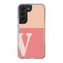 Slim Protection Case［ Original - initial two tone - V pink ］