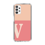 Slim Protection Case［ Original - initial two tone - V pink ］