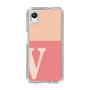 Slim Protection Case［ Original - initial two tone - V pink ］