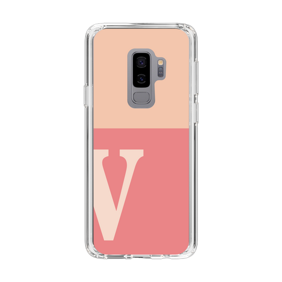 Slim Protection Case［ Original - initial two tone - V pink ］