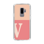Slim Protection Case［ Original - initial two tone - V pink ］