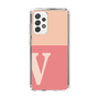 Slim Protection Case［ Original - initial two tone - V pink ］