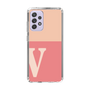 Slim Protection Case［ Original - initial two tone - V pink ］