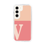 Slim Protection Case［ Original - initial two tone - V pink ］