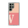 Slim Protection Case［ Original - initial two tone - V pink ］