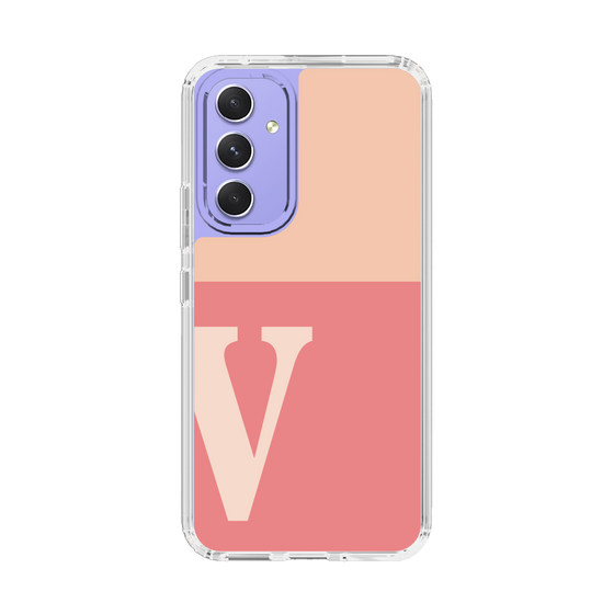 Slim Protection Case［ Original - initial two tone - V pink ］