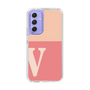 Slim Protection Case［ Original - initial two tone - V pink ］