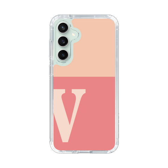 Slim Protection Case［ Original - initial two tone - V pink ］