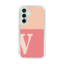 Slim Protection Case［ Original - initial two tone - V pink ］