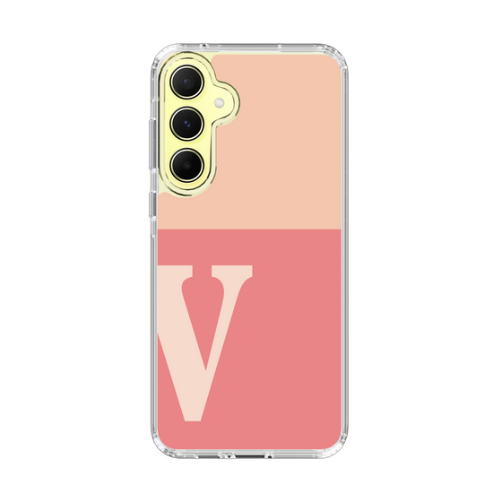 Slim Protection Case［ オリジナル - initial two tone - V pink ］