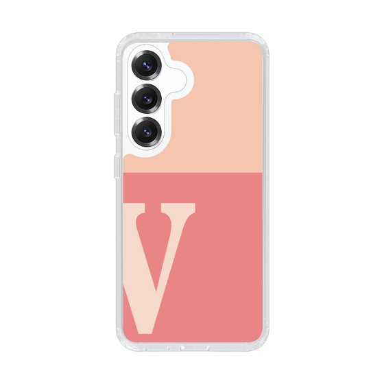 Slim Protection Case［ Original - initial two tone - V pink ］