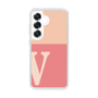 Slim Protection Case［ Original - initial two tone - V pink ］