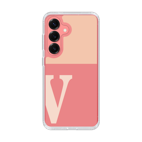 Slim Protection Case［ Original - initial two tone - V pink ］