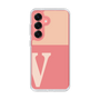 Slim Protection Case［ Original - initial two tone - V pink ］
