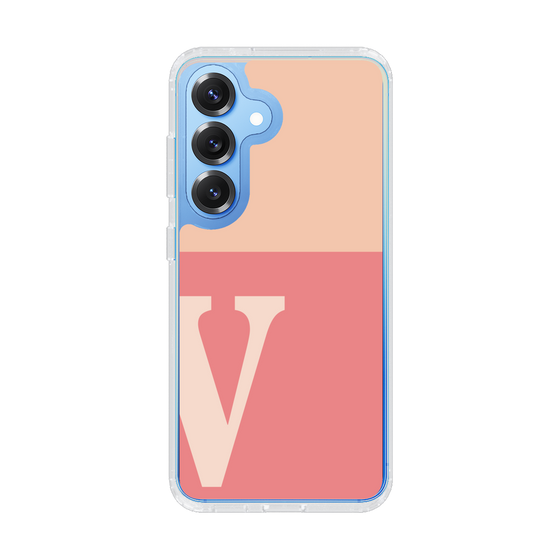 Slim Protection Case［ Original - initial two tone - V pink ］
