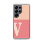 Slim Protection Case［ Original - initial two tone - V pink ］