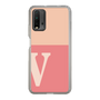 Slim Protection Case［ Original - initial two tone - V pink ］