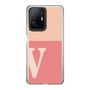 Slim Protection Case［ Original - initial two tone - V pink ］