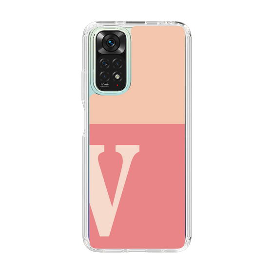 Slim Protection Case［ Original - initial two tone - V pink ］