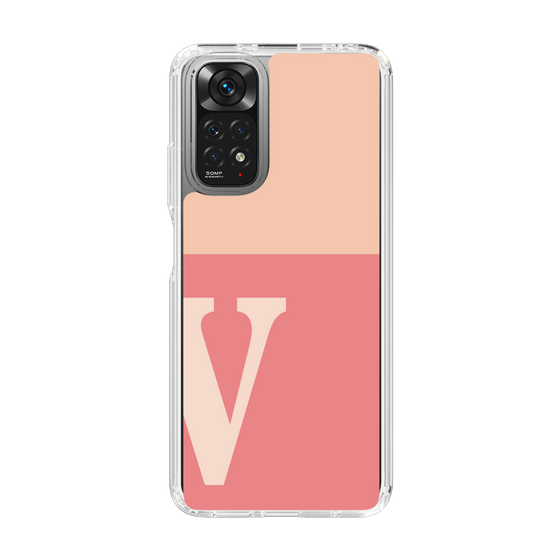Slim Protection Case［ Original - initial two tone - V pink ］