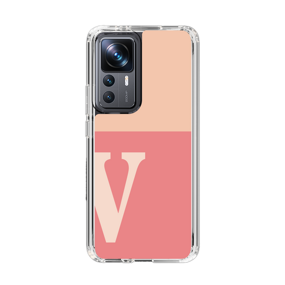 Slim Protection Case［ Original - initial two tone - V pink ］