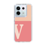 Slim Protection Case［ Original - initial two tone - V pink ］