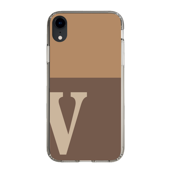 Slim Protection Case［ Original - initial two tone - V brown ］