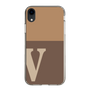 Slim Protection Case［ Original - initial two tone - V brown ］