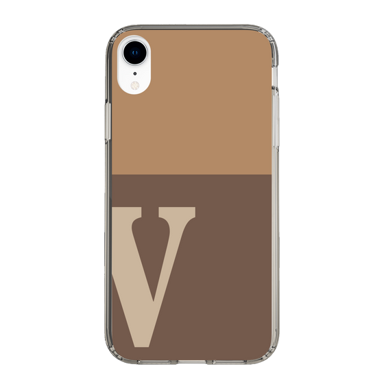 Slim Protection Case［ Original - initial two tone - V brown ］