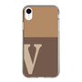 Slim Protection Case［ Original - initial two tone - V brown ］