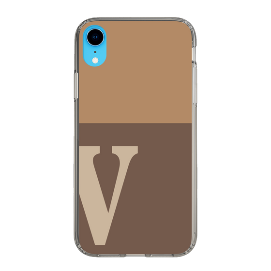 Slim Protection Case［ Original - initial two tone - V brown ］