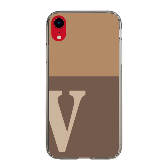 Slim Protection Case［ Original - initial two tone - V brown ］