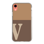 Slim Protection Case［ Original - initial two tone - V brown ］