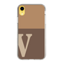 Slim Protection Case［ Original - initial two tone - V brown ］